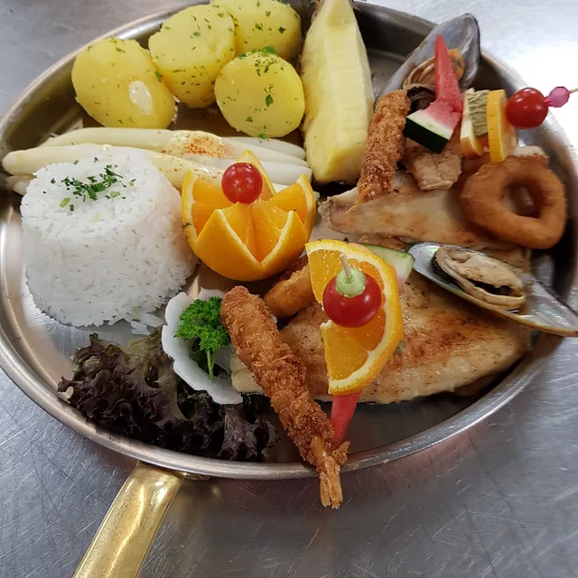 Speisen des Restaurants