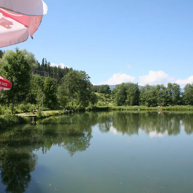 Angel Aussicht am See