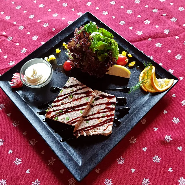 Speisen des Restaurants
