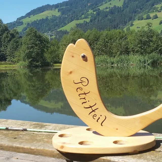 Angel Aussicht am See